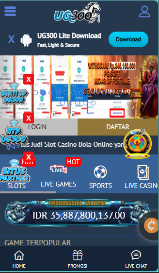 Contoh desain Website Custom Responsif